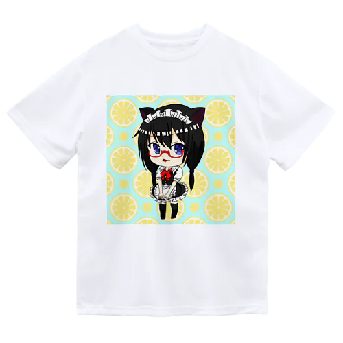 黒猫系女子ゆうグッズ ドライTシャツ