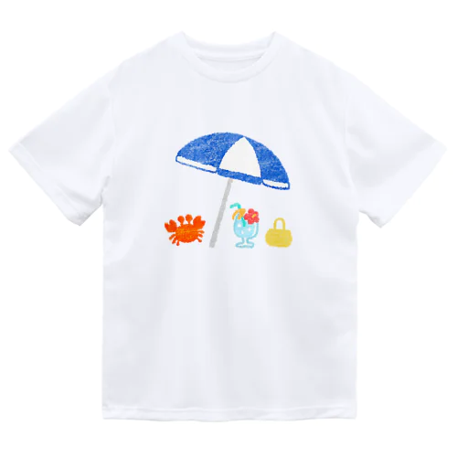 バカンス中のカニ Dry T-Shirt