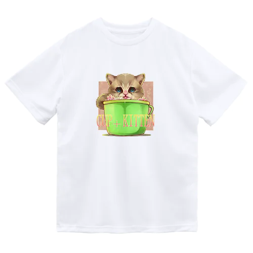 ちびにゃんこカップ Dry T-Shirt