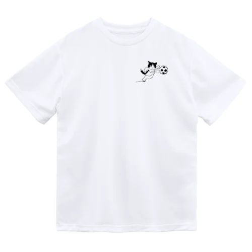 サッカーねこ Dry T-Shirt