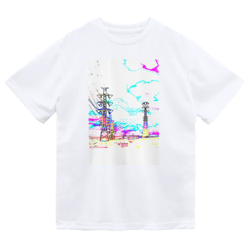 EB-TS001-W "Psychedelic White" Dry T-Shirt