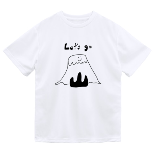 Let's go 山 Dry T-Shirt