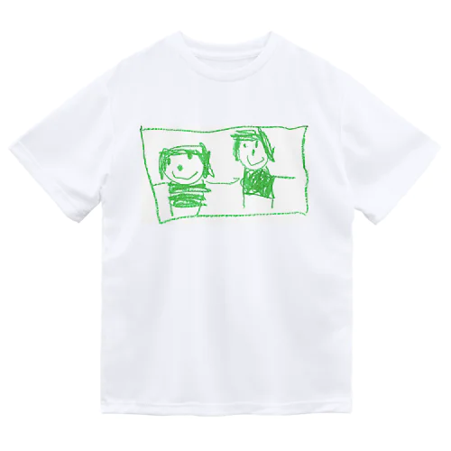 ふたりで て をつないでいるところ Dry T-Shirt