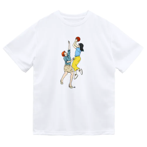 女子バスケ1on1 Dry T-Shirt