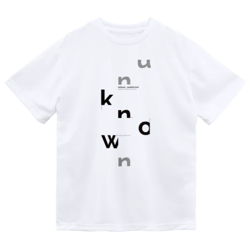 initium ; auditorium フライヤーデザイン Dry T-Shirt