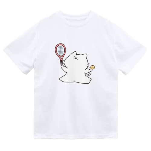 テニスにゃんこ Dry T-Shirt