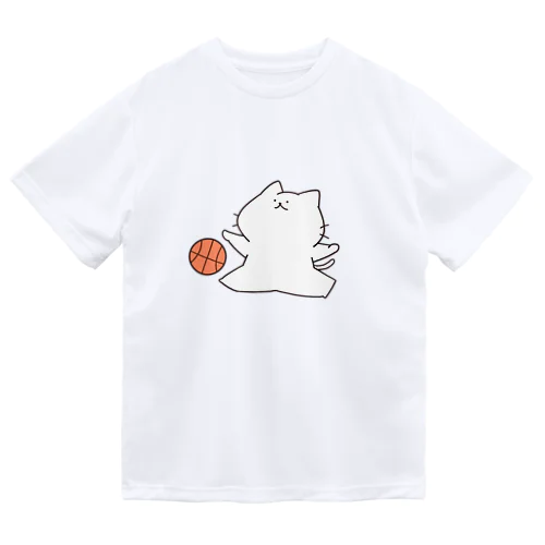 バスケにゃんこ Dry T-Shirt