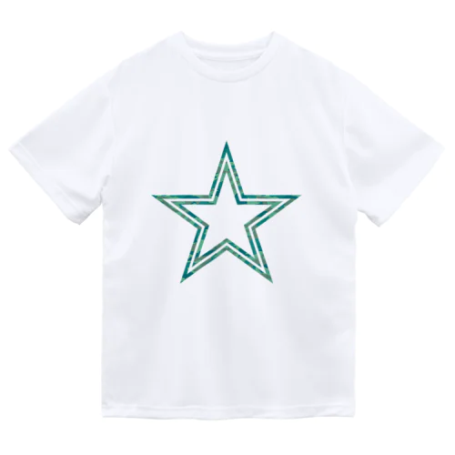 グリーンカモフラージュ⭐︎STAR ドライTシャツ