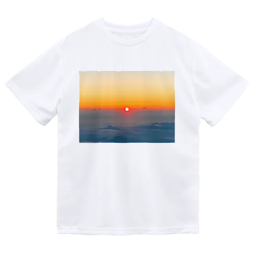 富士山からの御来光 Dry T-Shirt