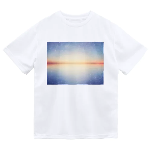 星空の海 ドライTシャツ