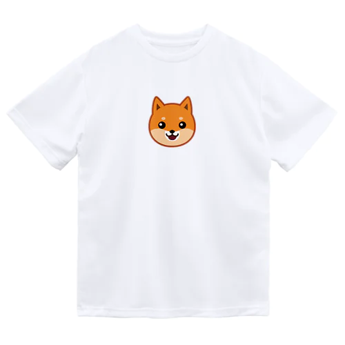 柴犬「ムサシ」 ドライTシャツ