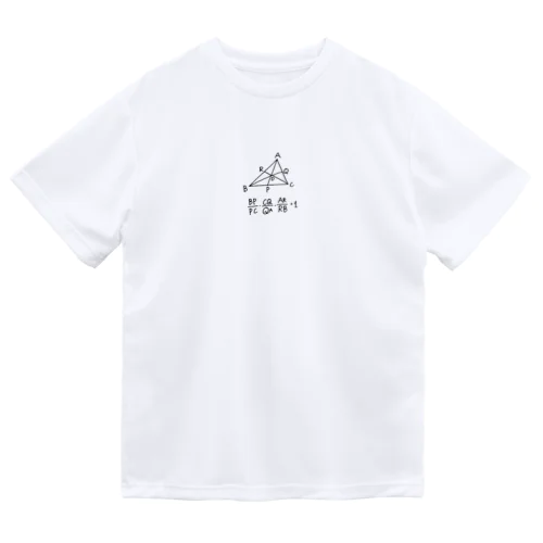 チェバの定理。 Dry T-Shirt