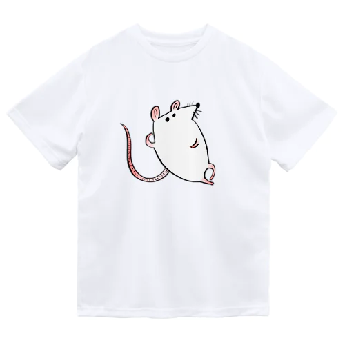 ハツカネズミのもにまう ドライTシャツ