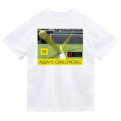 ALWAYS CHALLENGING シリーズ ドライTシャツ