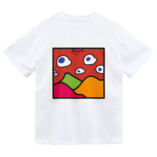 空飛ぶブルサニ Dry T-Shirt