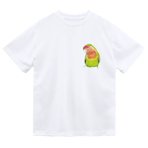 [森図鑑]コザクラインコ ノーマル ドライTシャツ