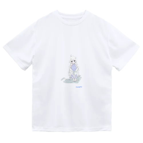 水晶の擬人化 Dry T-Shirt