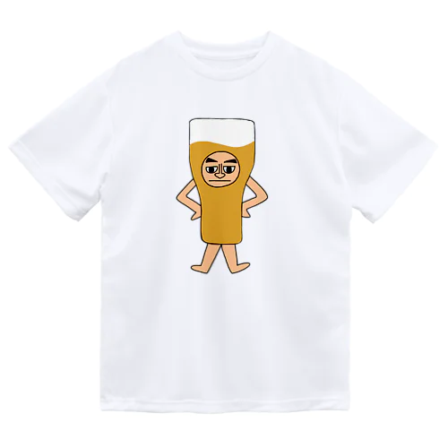 ビールおじさん ドライTシャツ