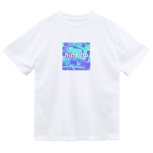 hip hop(blue) Dry T-Shirt