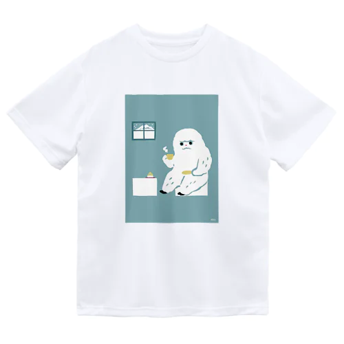 未確認Tシャツ＜家でティーするイエティ＞ ドライTシャツ