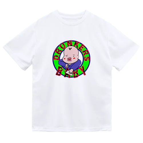 DRUNKERS BABY ドライTシャツ