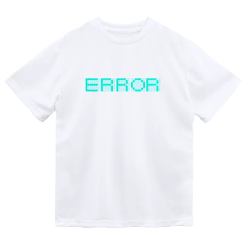 ERROR ターコイズ ドライTシャツ