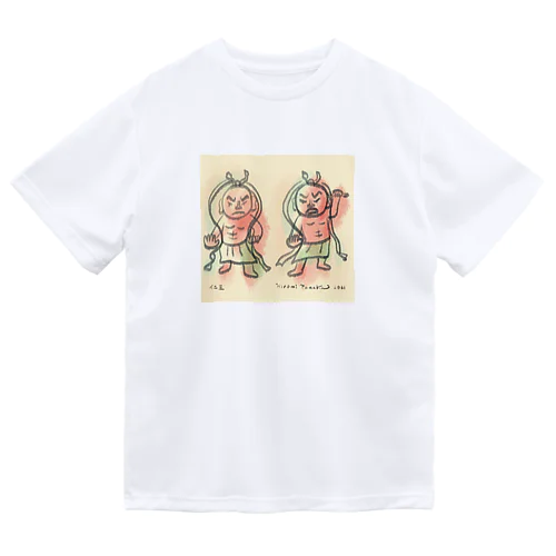 ゆる仏画「仁王」 Dry T-Shirt