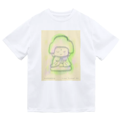 ゆる仏画「アフロ仏」 Dry T-Shirt