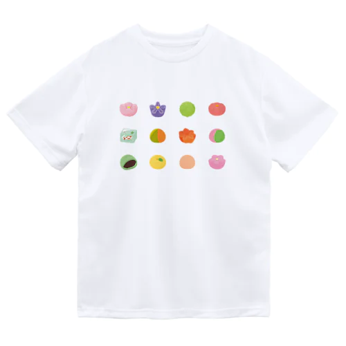 京菓子オールスターズ Dry T-Shirt