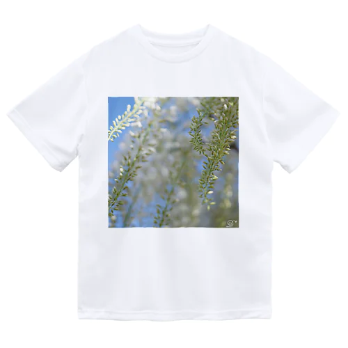 藤の花 ドライTシャツ