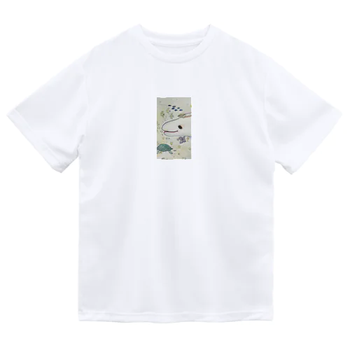 白いるかの深海世界 Dry T-Shirt