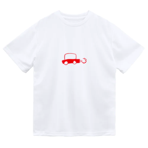 走る車 ドライTシャツ