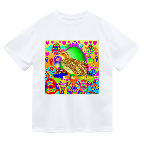 ウズラ ドライTシャツ