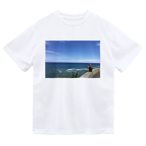 Hawaiianフォトスリーブ ドライTシャツ