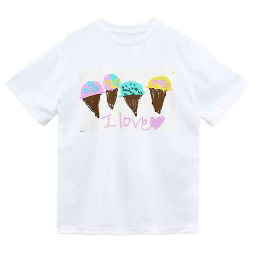 どうゆーらいくアイスクリーム？ ドライTシャツ