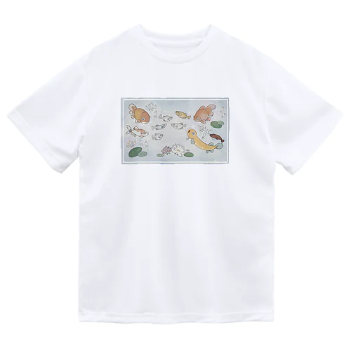仲良しお魚シリーズとお花 ドライTシャツ