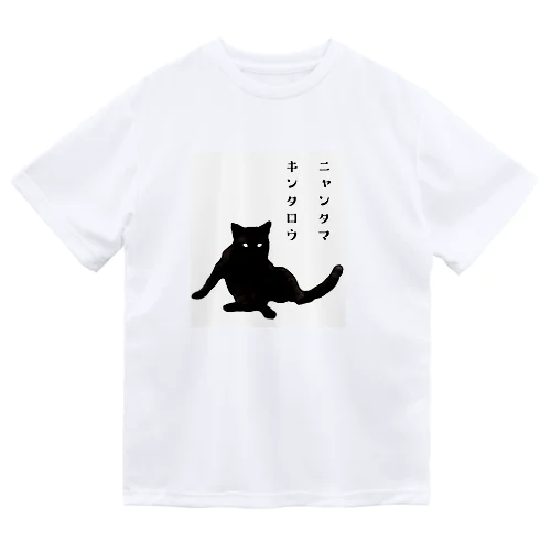 ニャンタマ　キンタロウ ドライTシャツ