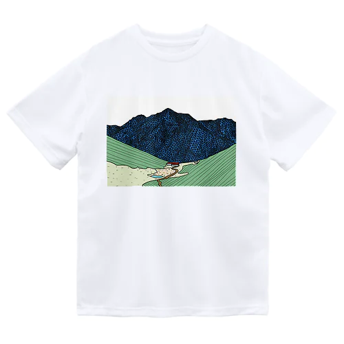 双六小屋（カラー） ドライTシャツ