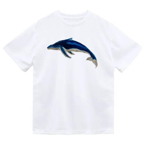 ザトウくじらだよ🐋 ドライTシャツ