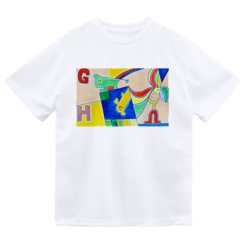 もじもじくん Dry T-Shirt