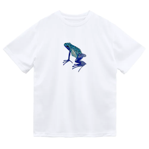 コバルトヤドクガエル🐸ですヨ‼️ Dry T-Shirt