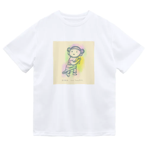 ゆる仏画「善財童子」 ドライTシャツ