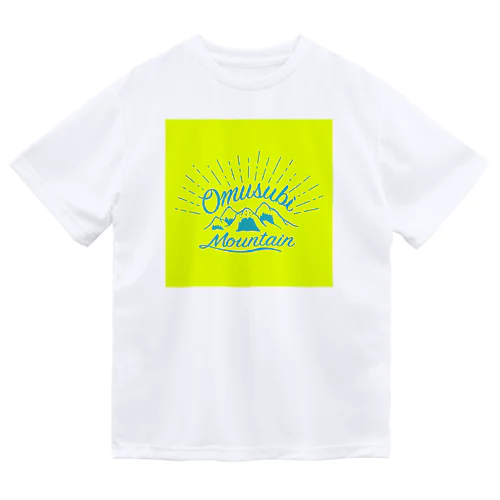 おむすびマウンテン ネオンイエロー Dry T-Shirt