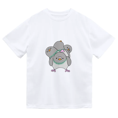 はとのぽぽーが踊る ドライTシャツ