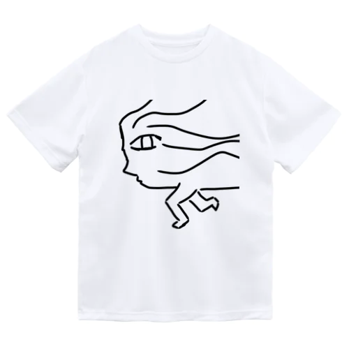 まじで適当に描いたやつ Dry T-Shirt