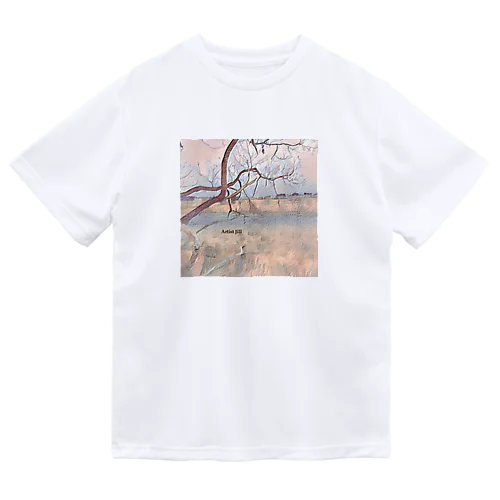 絵画のような風景 ドライTシャツ