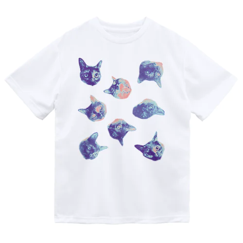 うちのねこ５ ドライTシャツ