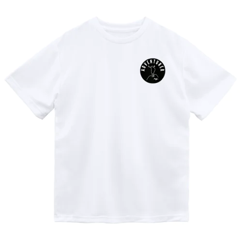 誰もが冒険家グッズ（黒丸ver) Dry T-Shirt