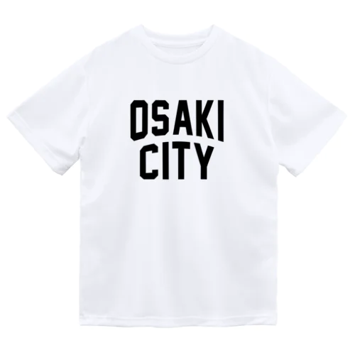 大崎市 OSAKI CITY　ロゴブラック ドライTシャツ