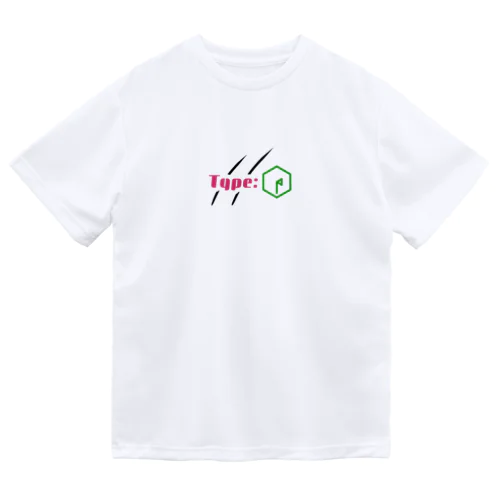 Type:P 「ロゴ」モデル ドライTシャツ